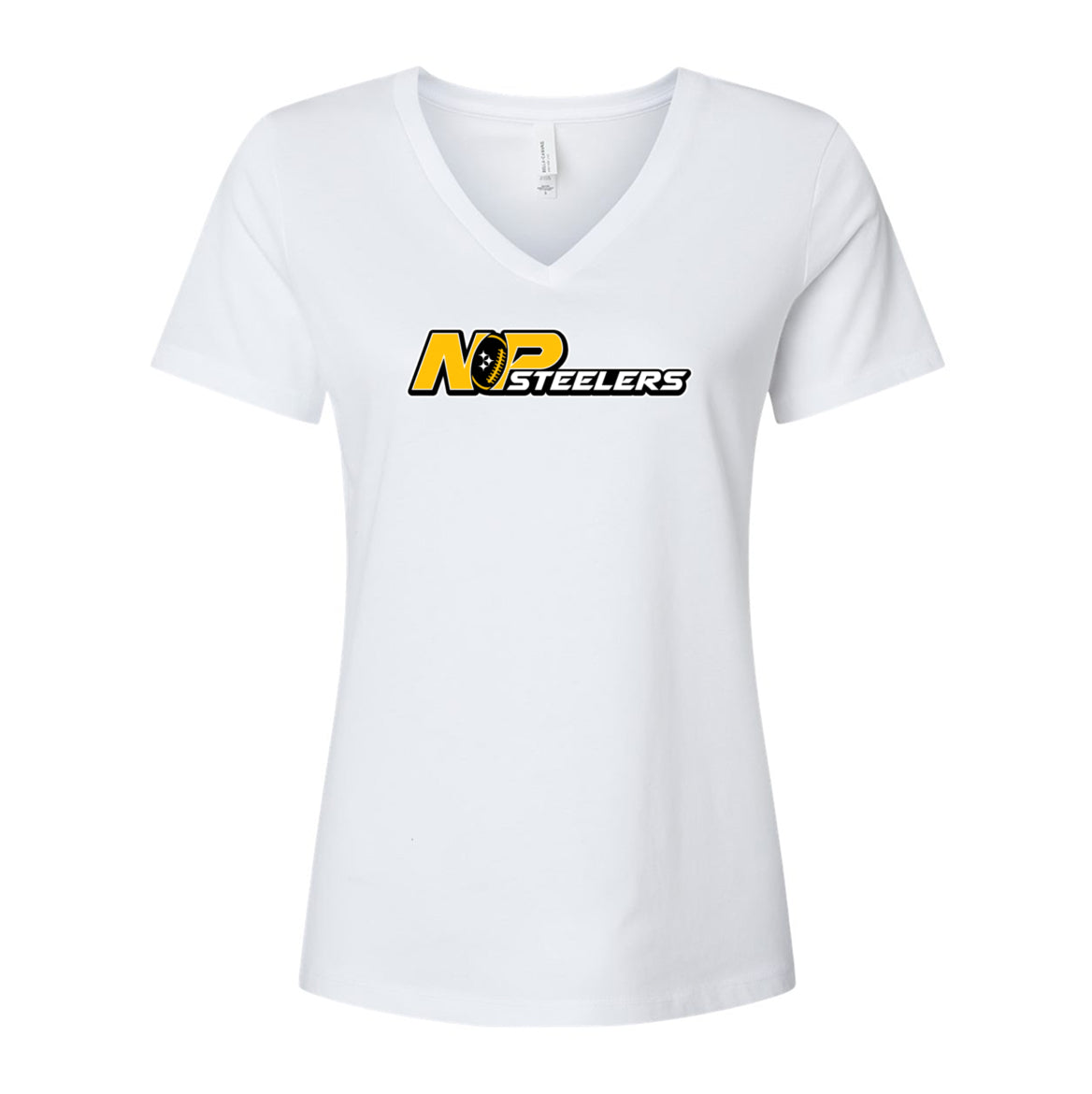 NP Stacked Women's Relaxed V-Neck Tee 6405