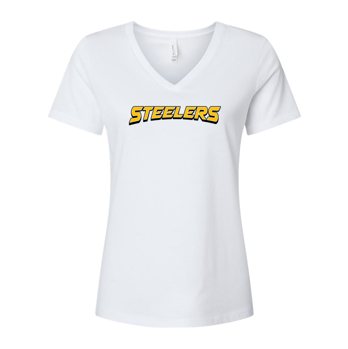 NP Steelers Arch Women's Relaxed V-Neck Tee 6405