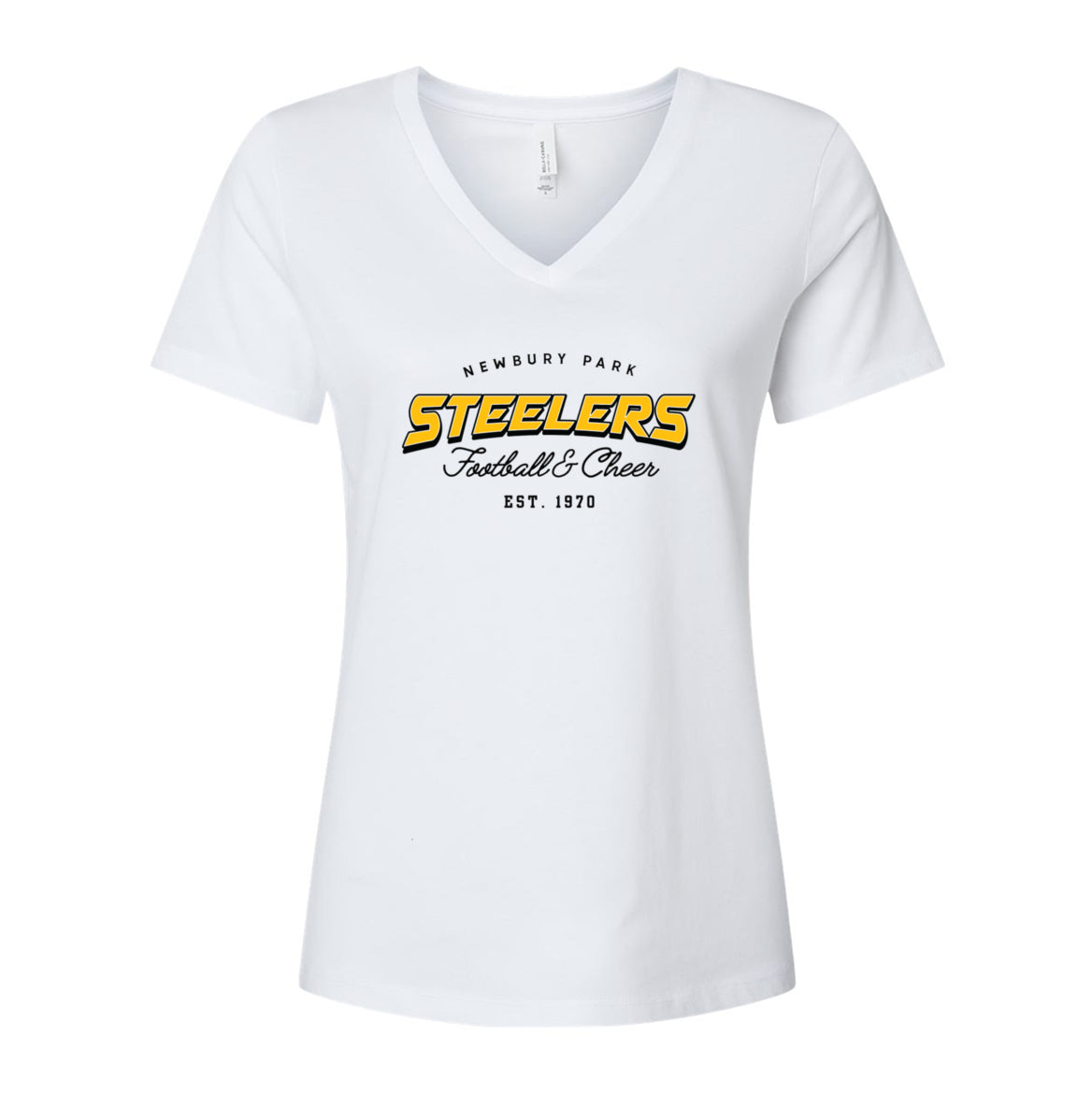 NP Football & Cheer Women's Relaxed V-Neck Tee 6405