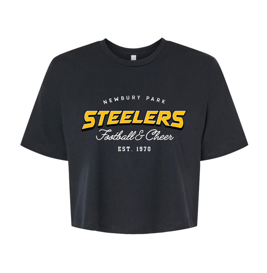 NP Football and Cheer Women's Crop Tee 6482