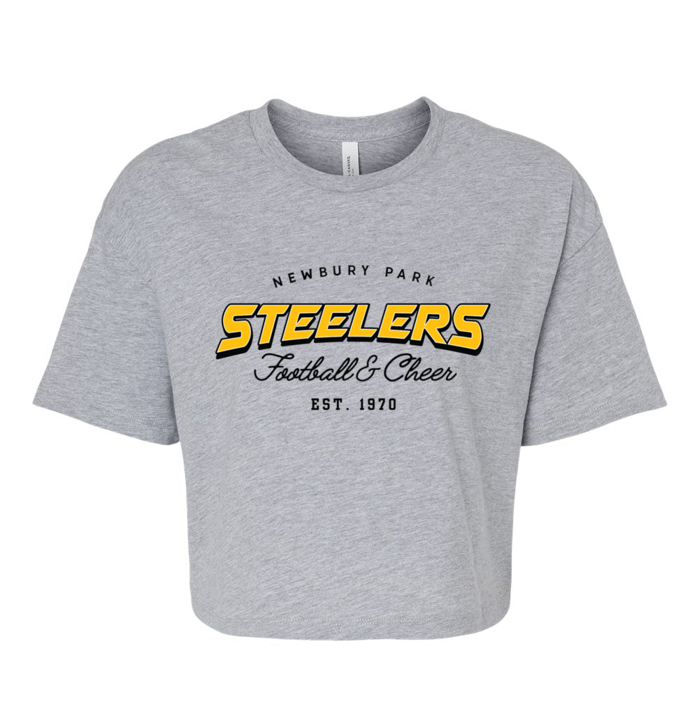 NP Football and Cheer Women's Crop Tee 6482