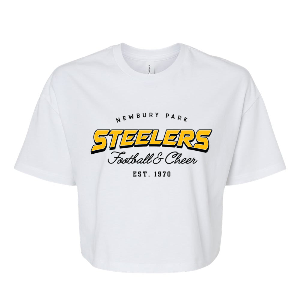 NP Football and Cheer Women's Crop Tee 6482
