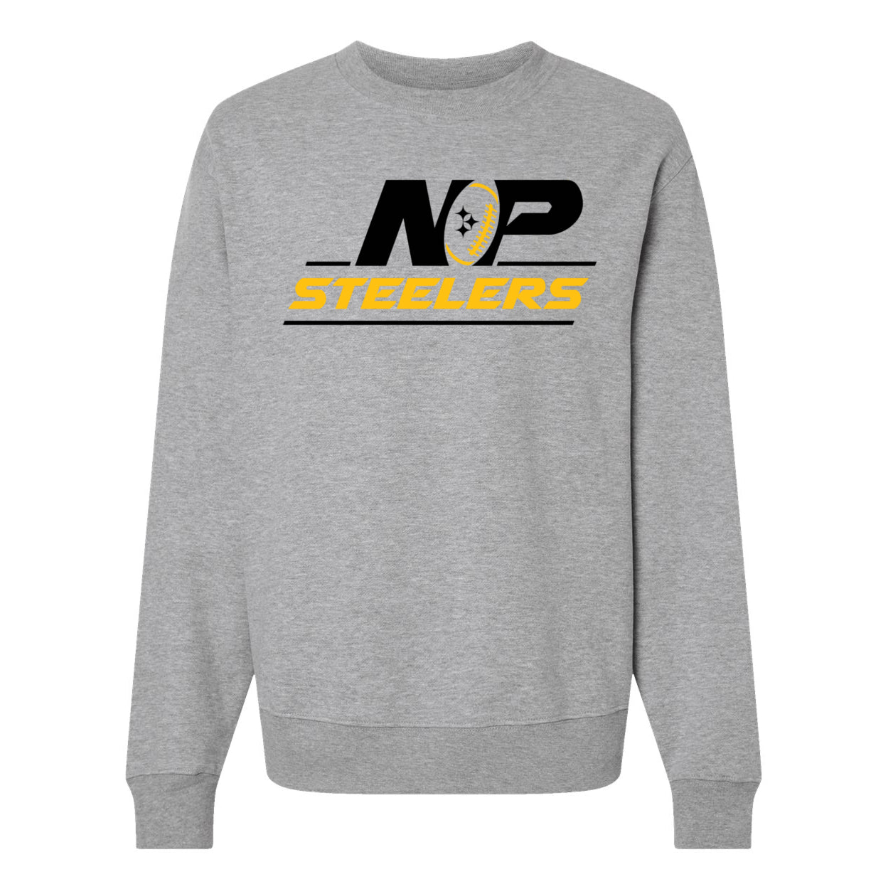 NP Steelers Arch Unisex 10 oz. Heavyweight Crewneck Sweatshirt 4711
