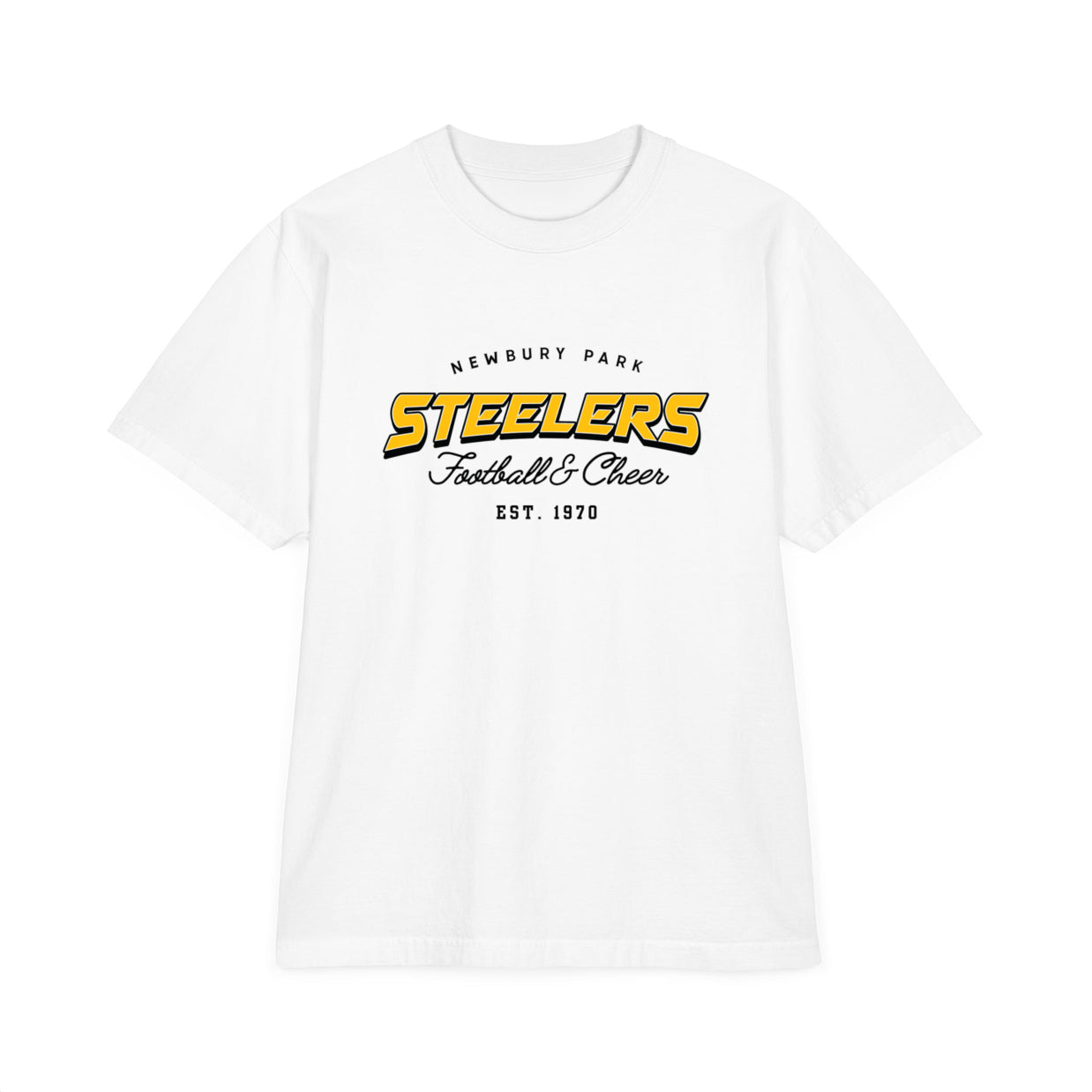 NP Steelers Football & Cheer Heavyweight Tee SHMHSS