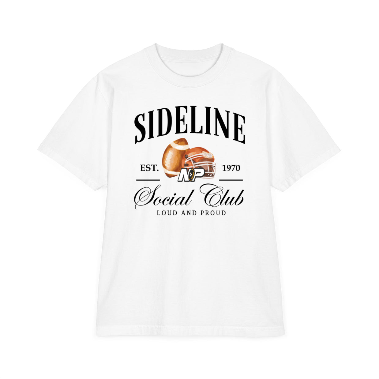 NP Sideline Social Club Heavyweight Tee SHMHSS