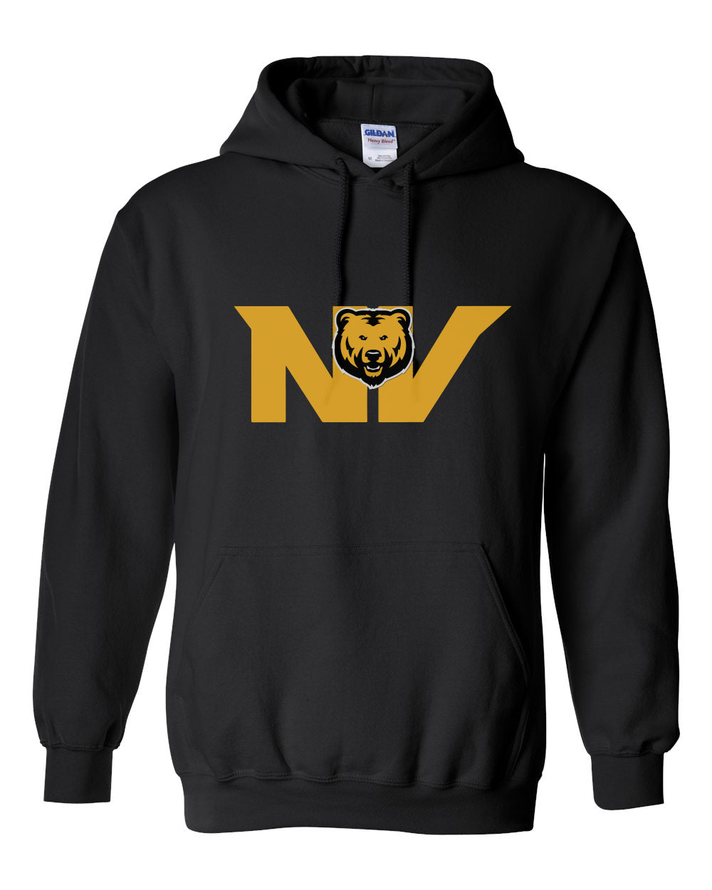 Gildan Heavy Blend Hooded Sweatshirt - Main Logo