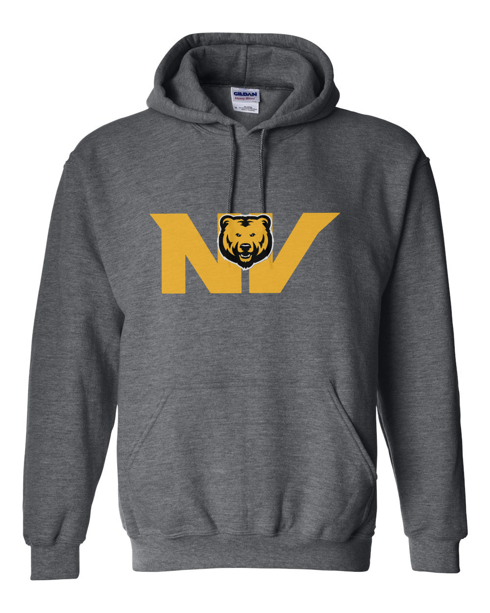 Gildan Heavy Blend Hooded Sweatshirt - Main Logo