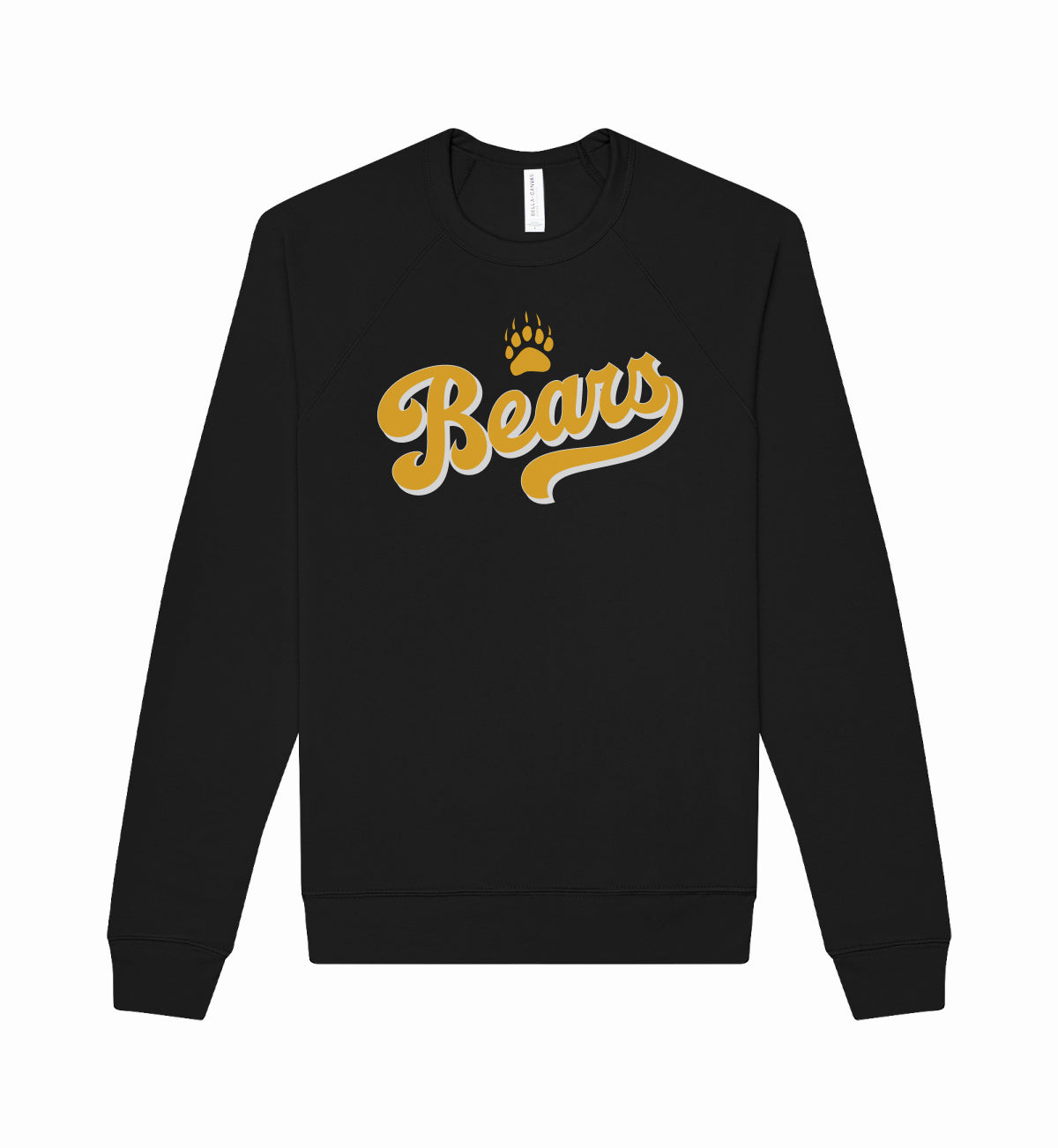 Bella+Canvas Sponge Fleece Crewneck Sweatshirt - Script