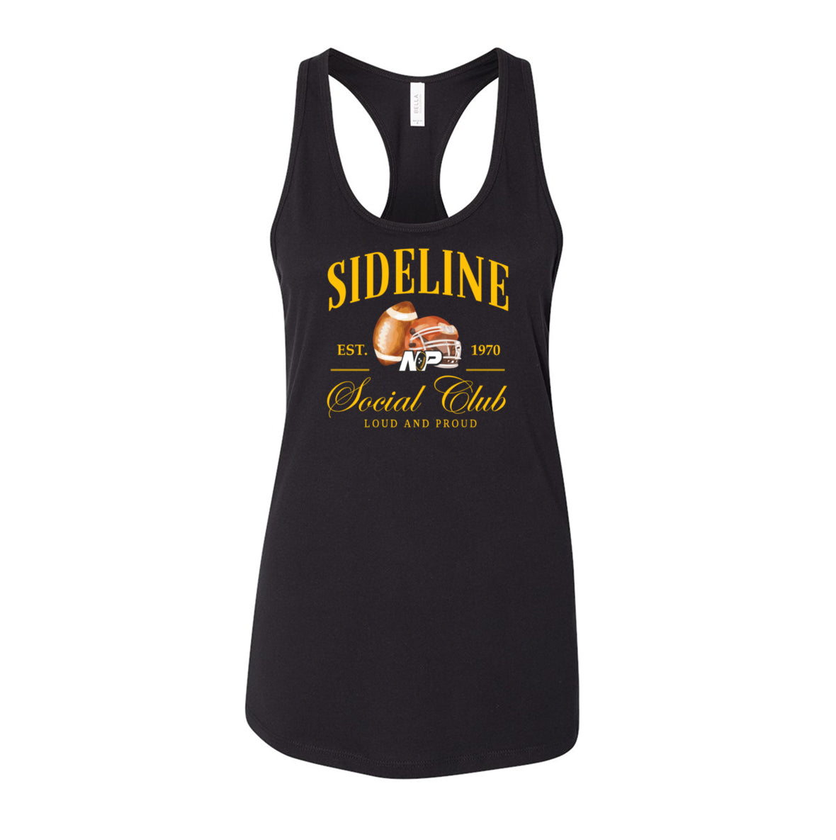 NP Sideline Social Club Women's Racerback Tank 6008