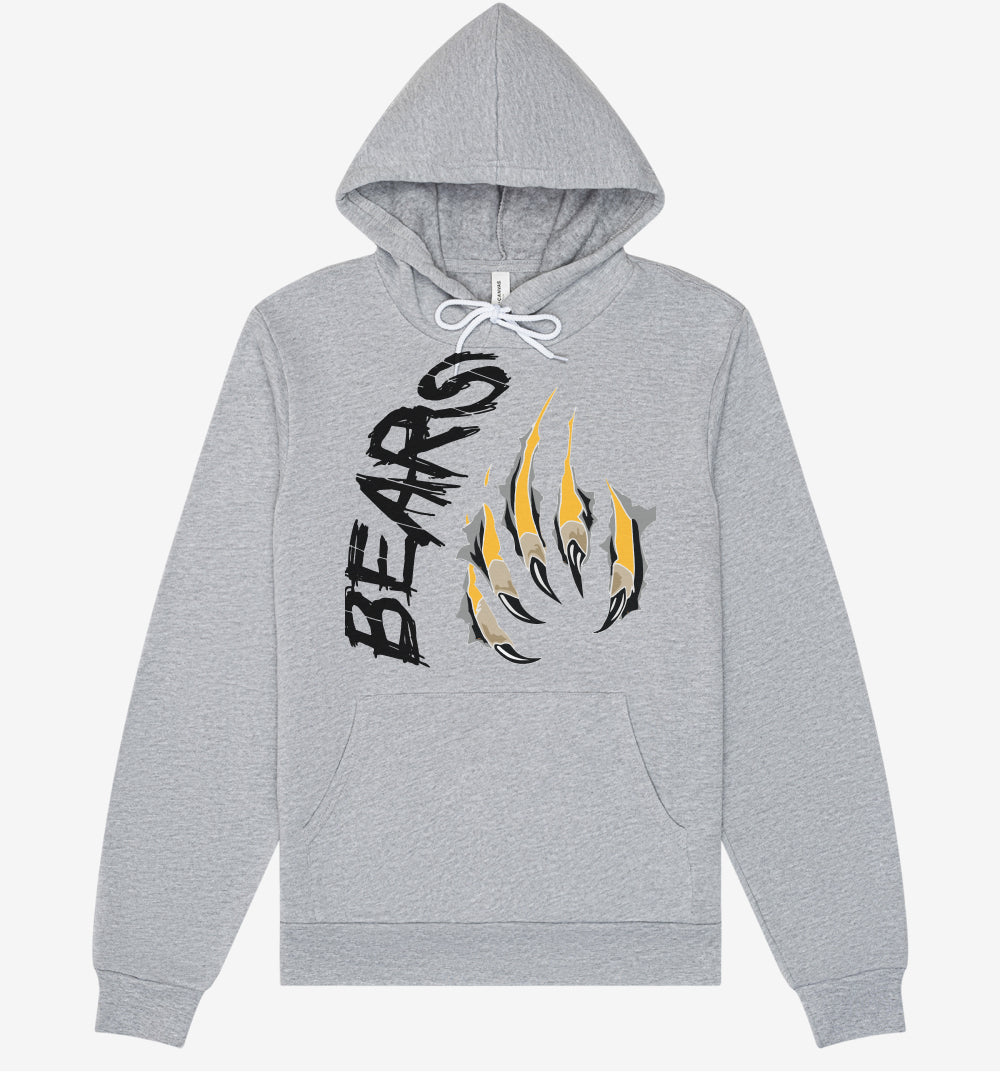 Bella+Canvas Sponge Fleece Hooded Sweatshirt - Rip