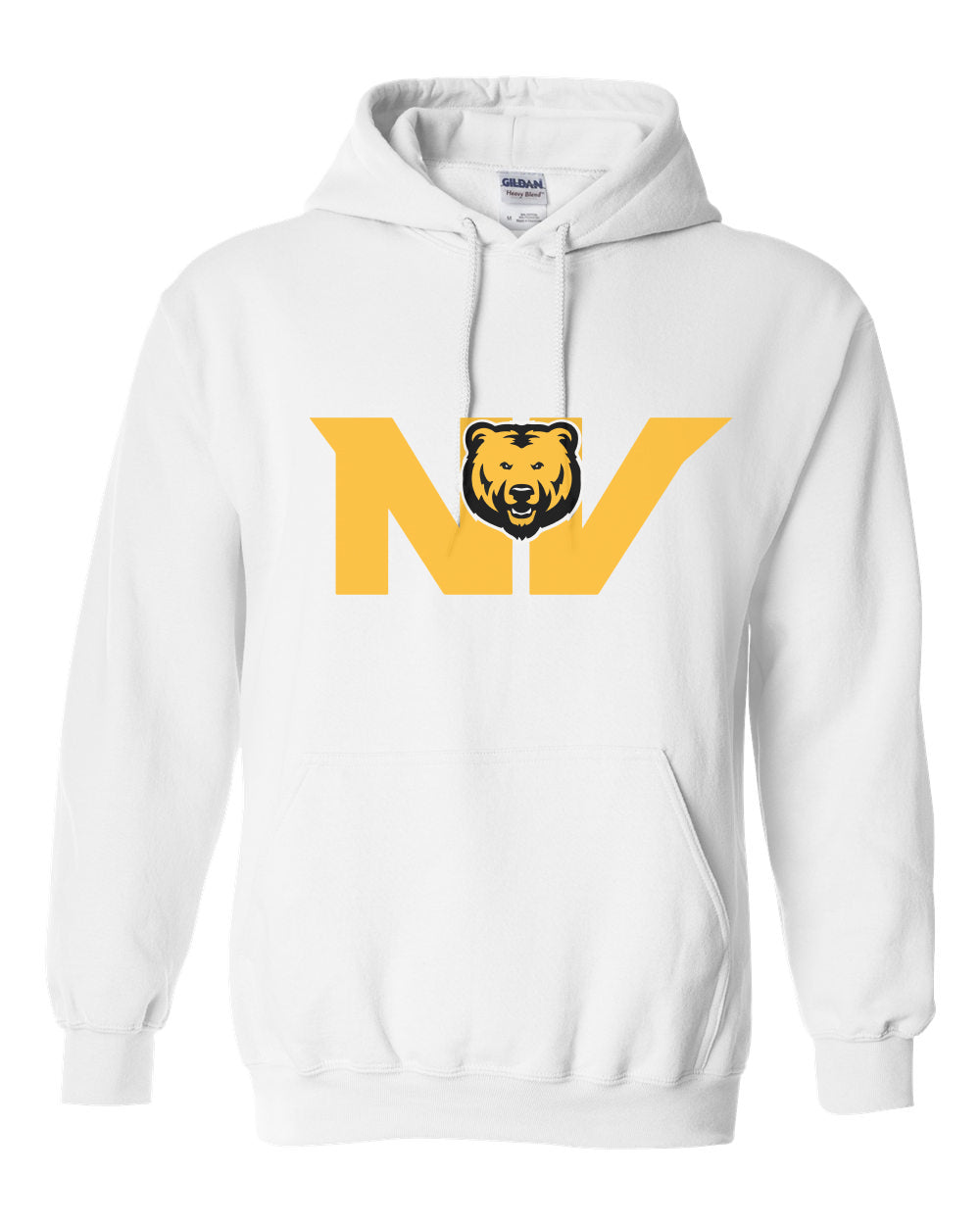 Gildan Heavy Blend Hooded Sweatshirt - Main Logo