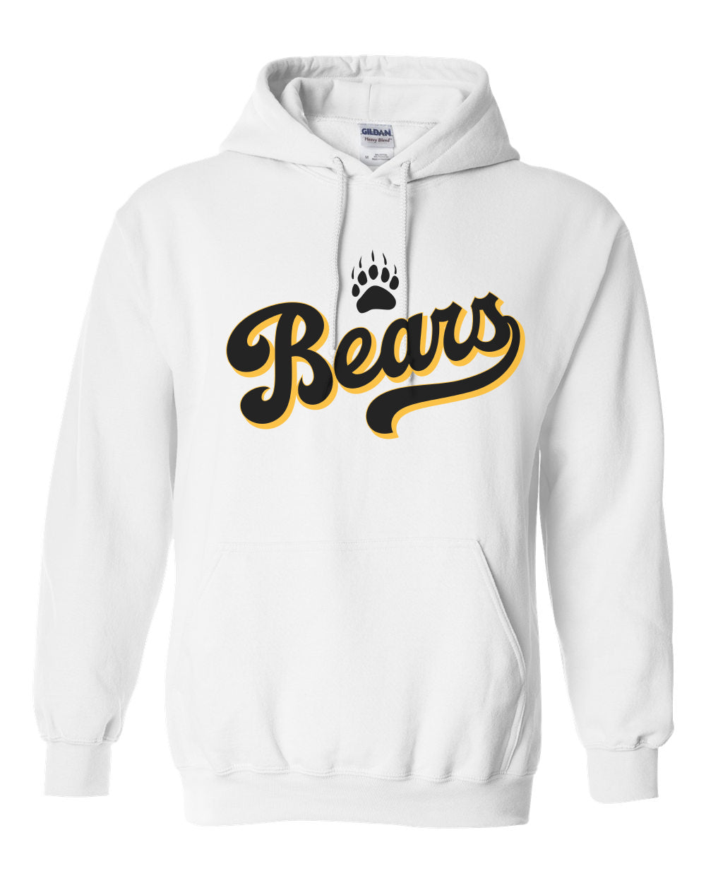 Gildan Heavy Blend Hooded Sweatshirt - Script