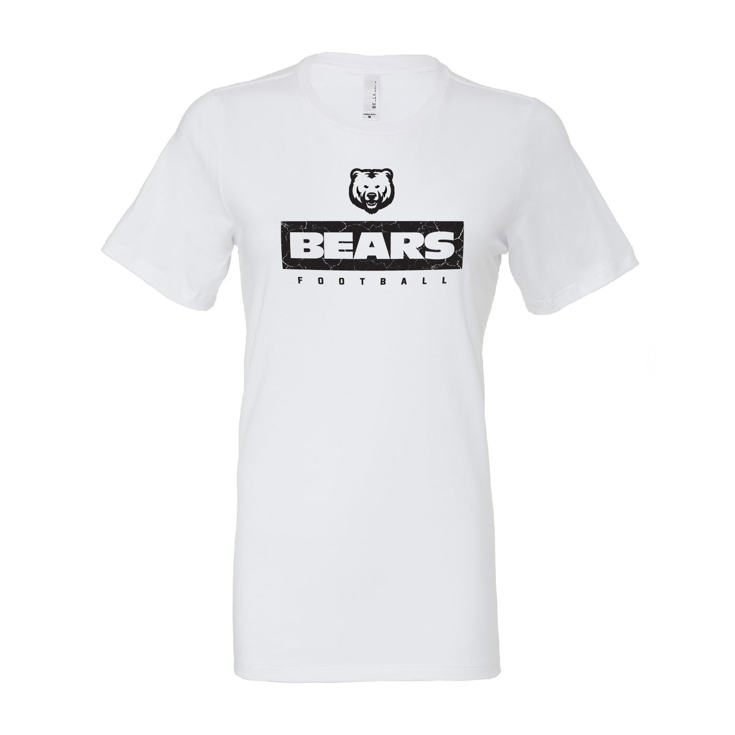 Ladies' T-Shirt Relaxed Jersey Cotton - Bears Block