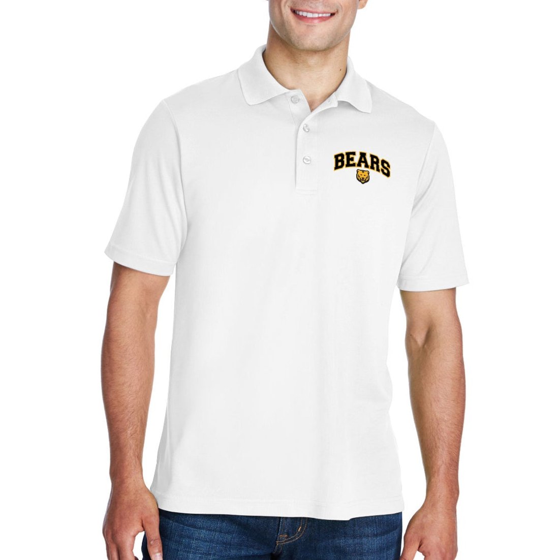 Men's Origin Performance Piqué Polo -Shirt Bears Arch