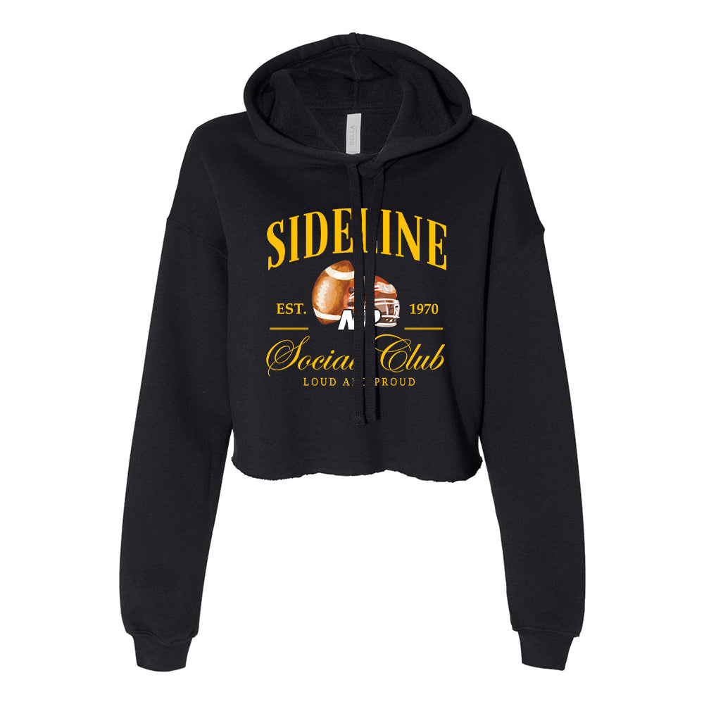 NP Sideline Social Club Women's Crop Fleece Hoodie 7502