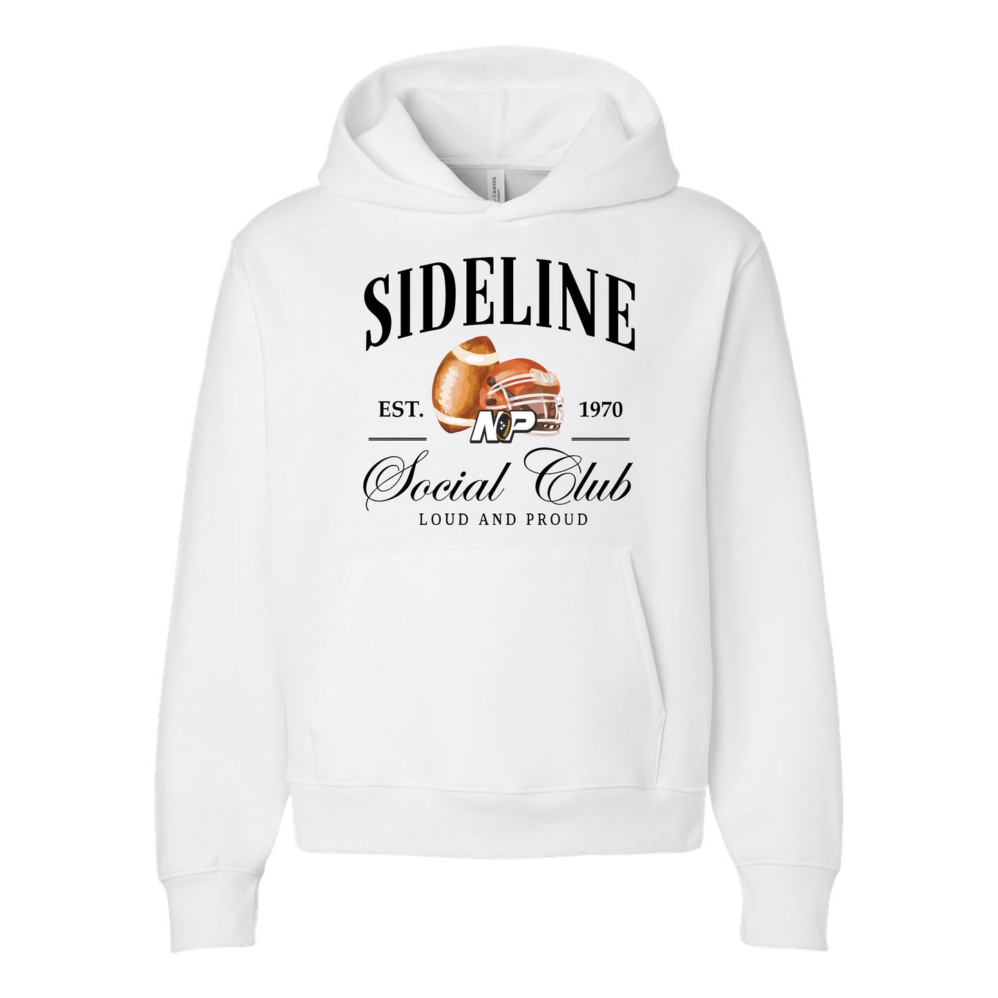 NP Sideline Social Club Unisex 10 oz. Heavyweight Hoodie 4719