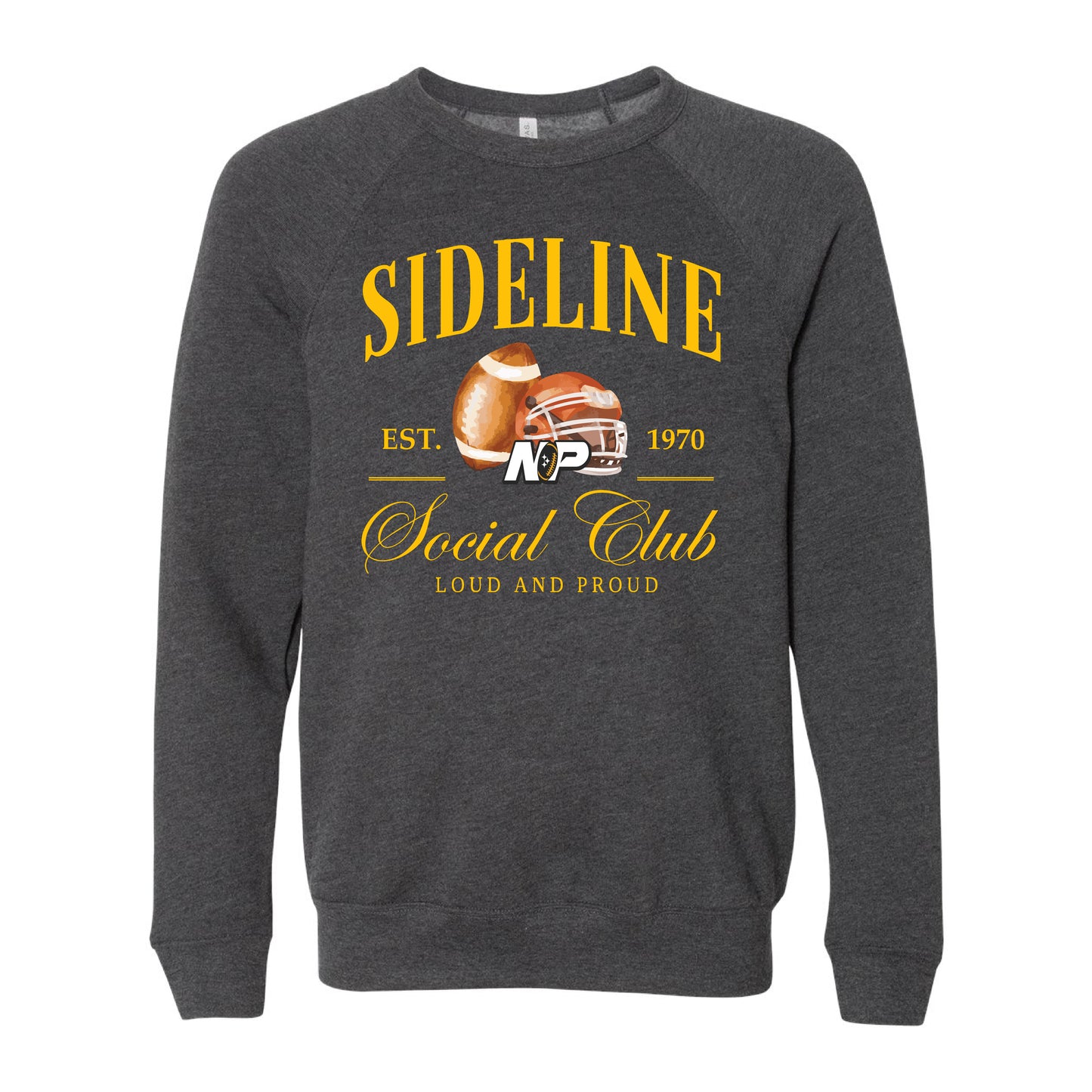 NP Sideline Social Club Fleece Crewneck Sweatshirt 3901