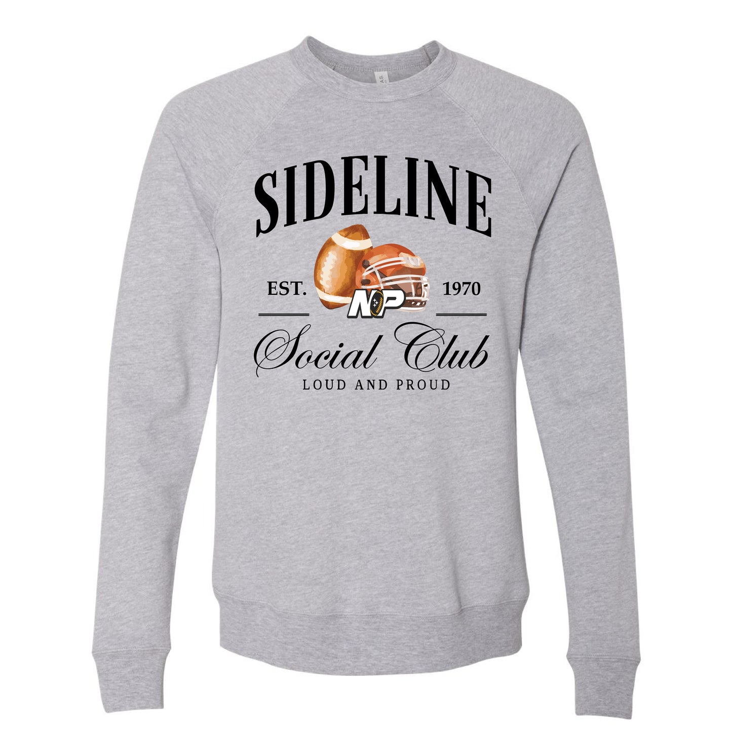NP Sideline Social Club Fleece Crewneck Sweatshirt 3901