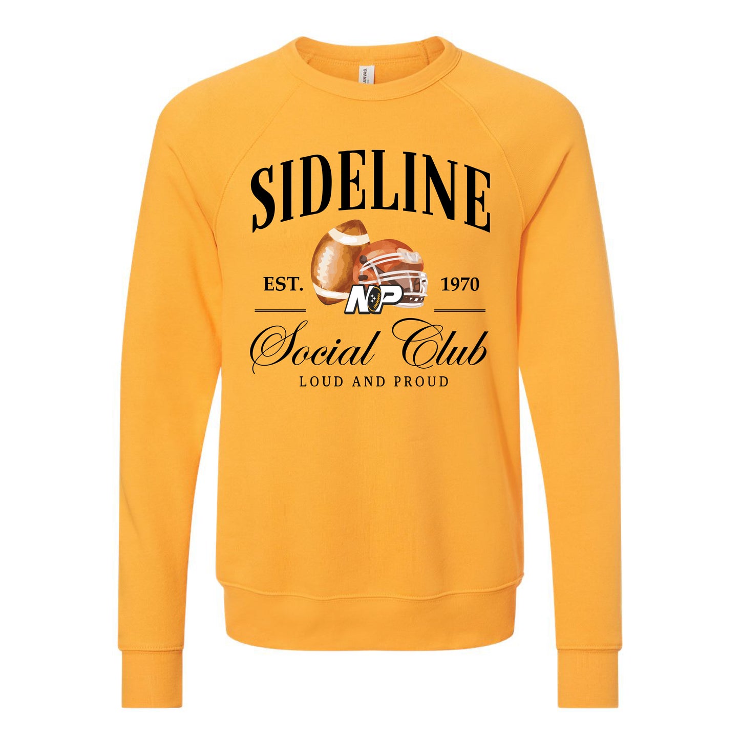 NP Sideline Social Club Fleece Crewneck Sweatshirt 3901