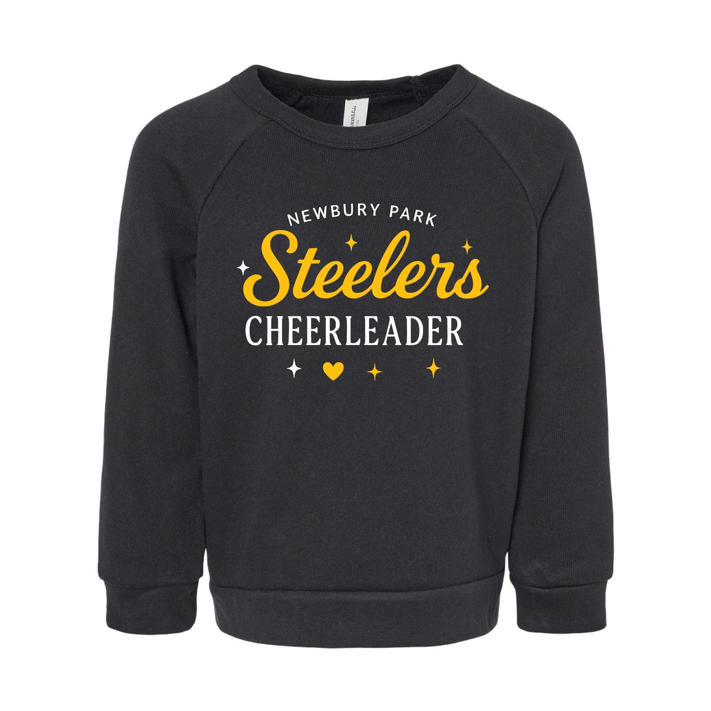NP Cheerleader Toddler Fleece Crewneck Sweatshirt 3901T