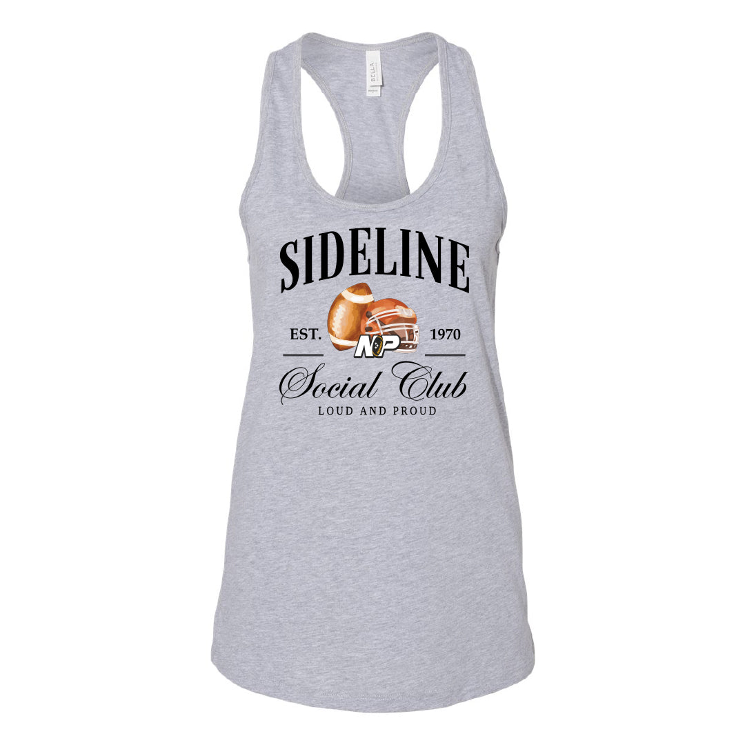 NP Sideline Social Club Women's Racerback Tank 6008
