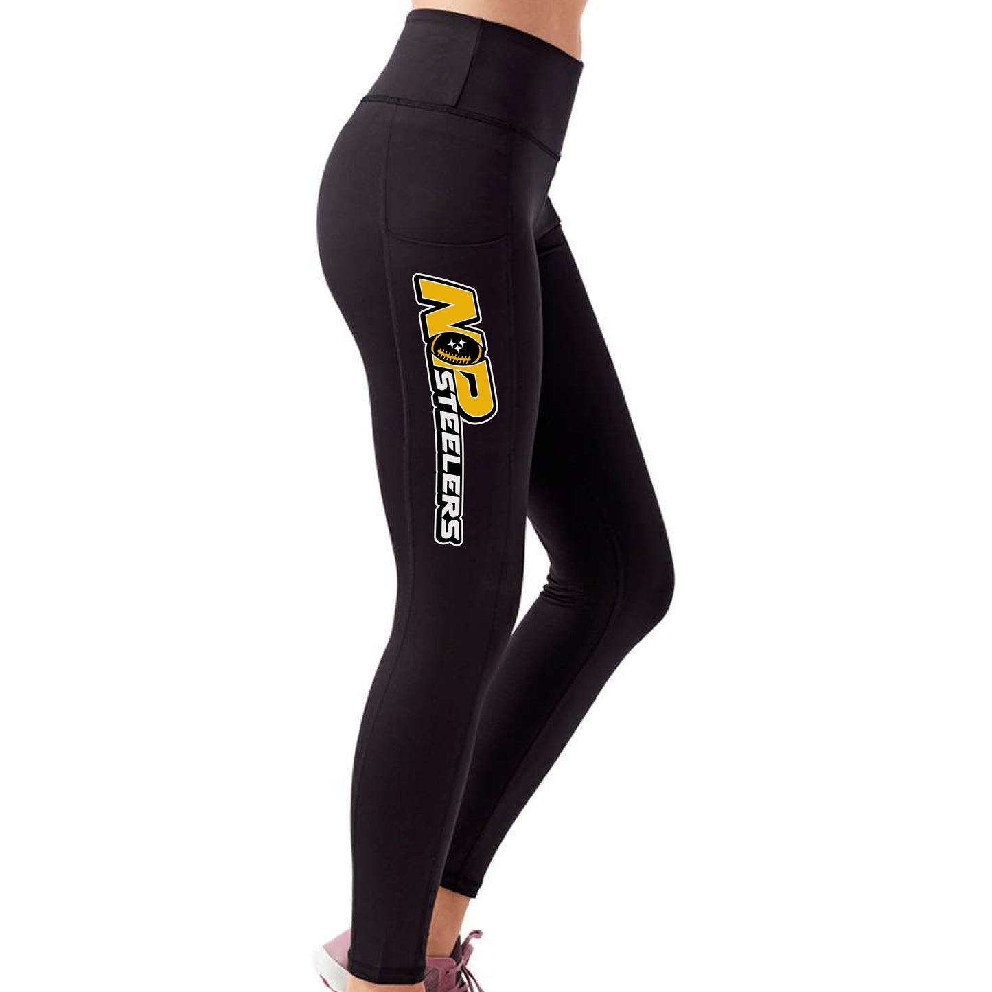 NP Steelers Stack Women's Performance Leggings TD531