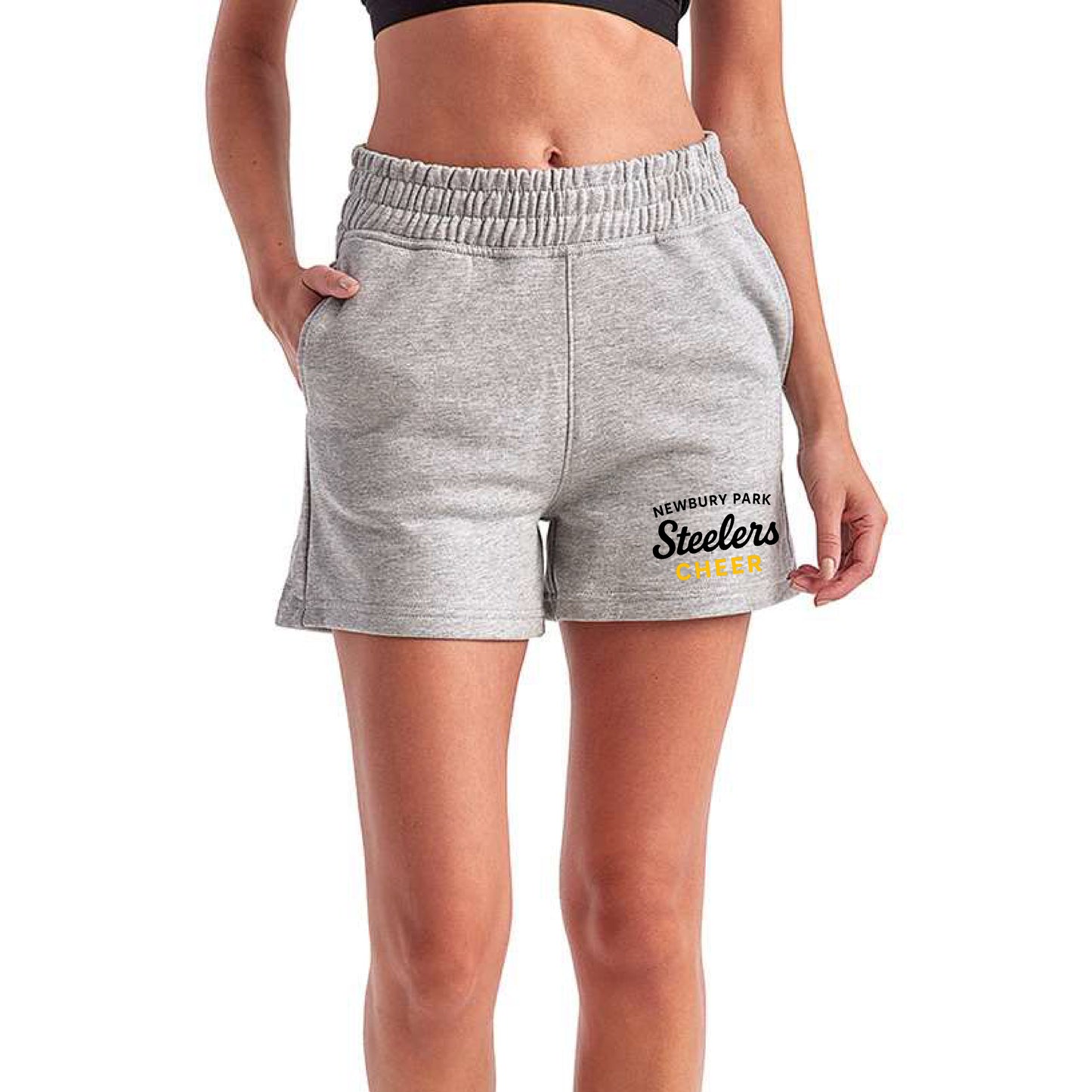 NP Steelers Cheer Women's Maria Jogger Shorts TD062