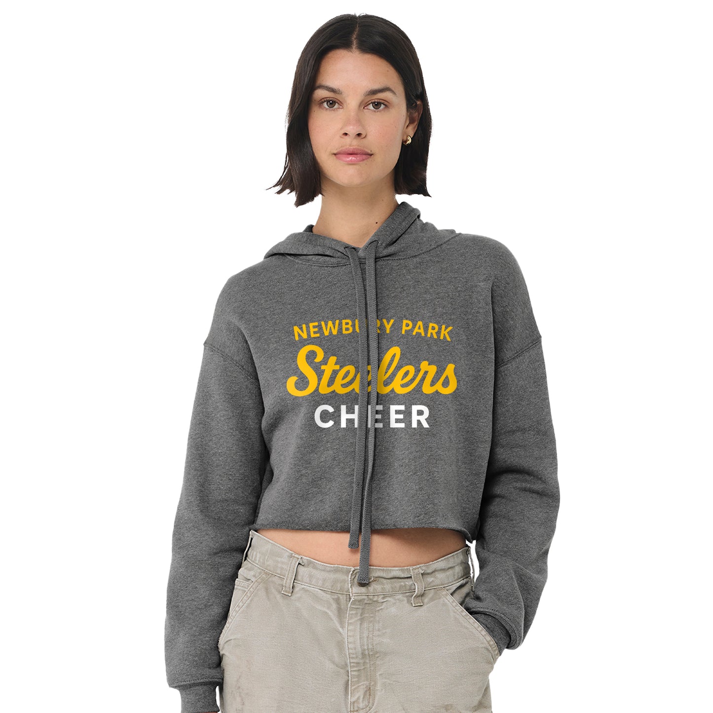 NP Cheer Women's Crop Fleece Hoodie 7502