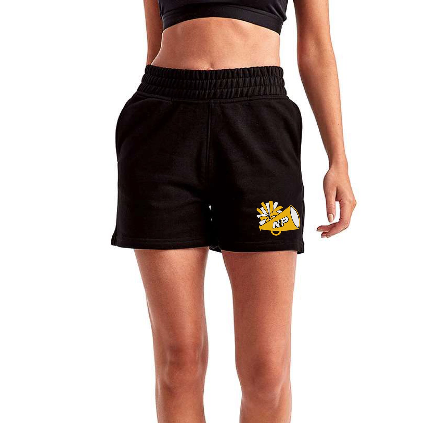 NP Cheer Logo Women's Maria Jogger Shorts TD062