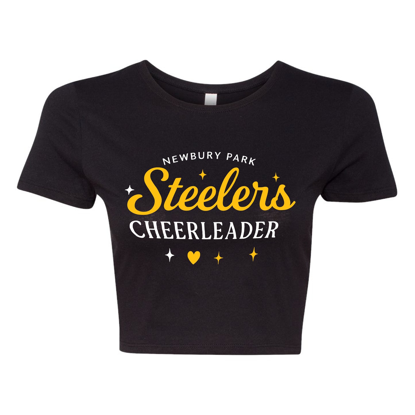 NP Cheerleading Logo Women’s Fitted Crop Tee - 6681