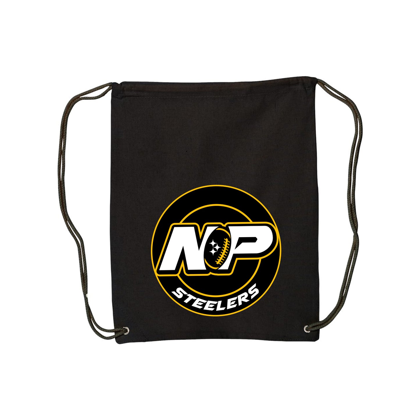 Canvas Drawstring Backpack - 8875