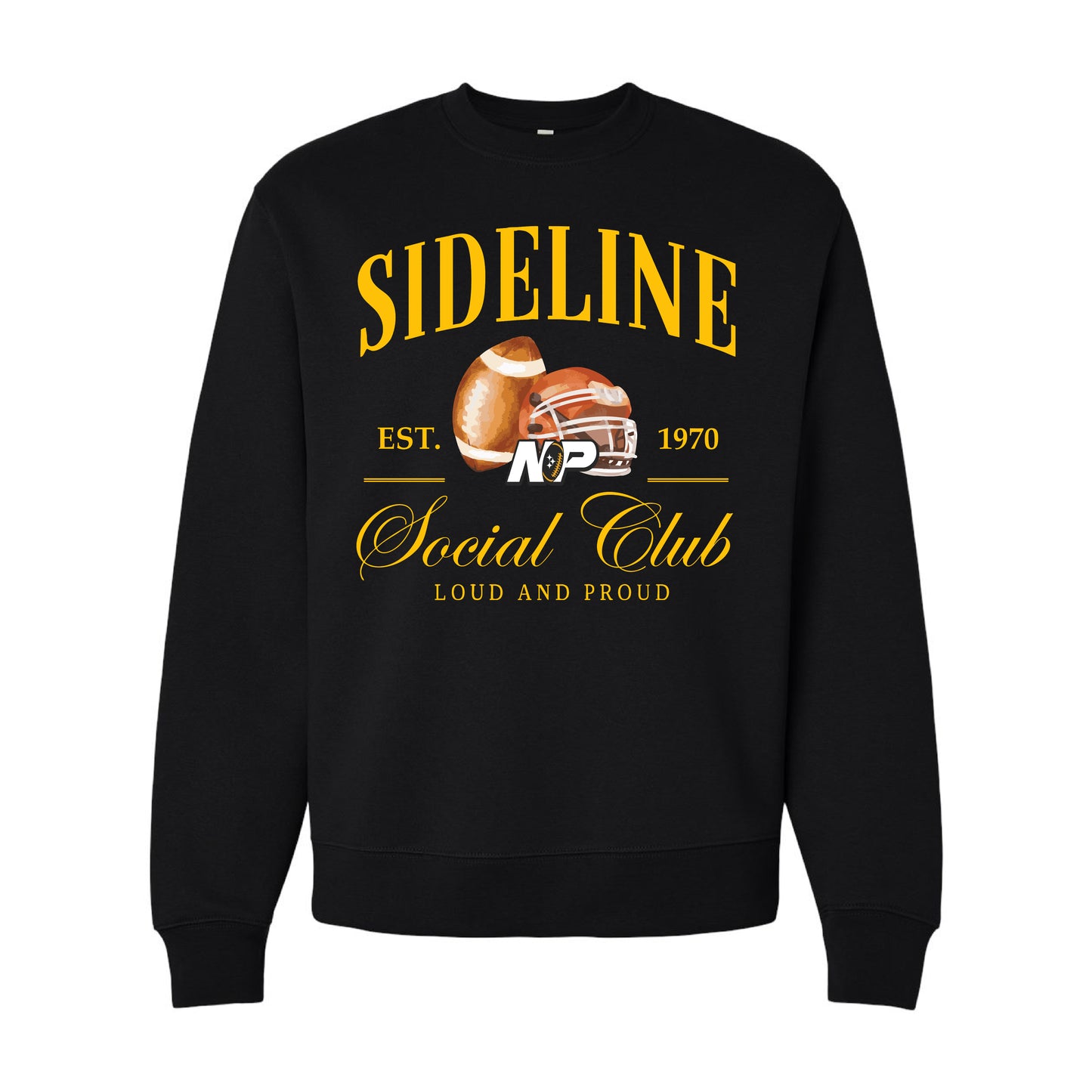 NP Sideline Social Club Unisex 10 oz. Heavyweight Crewneck Sweatshirt 4711