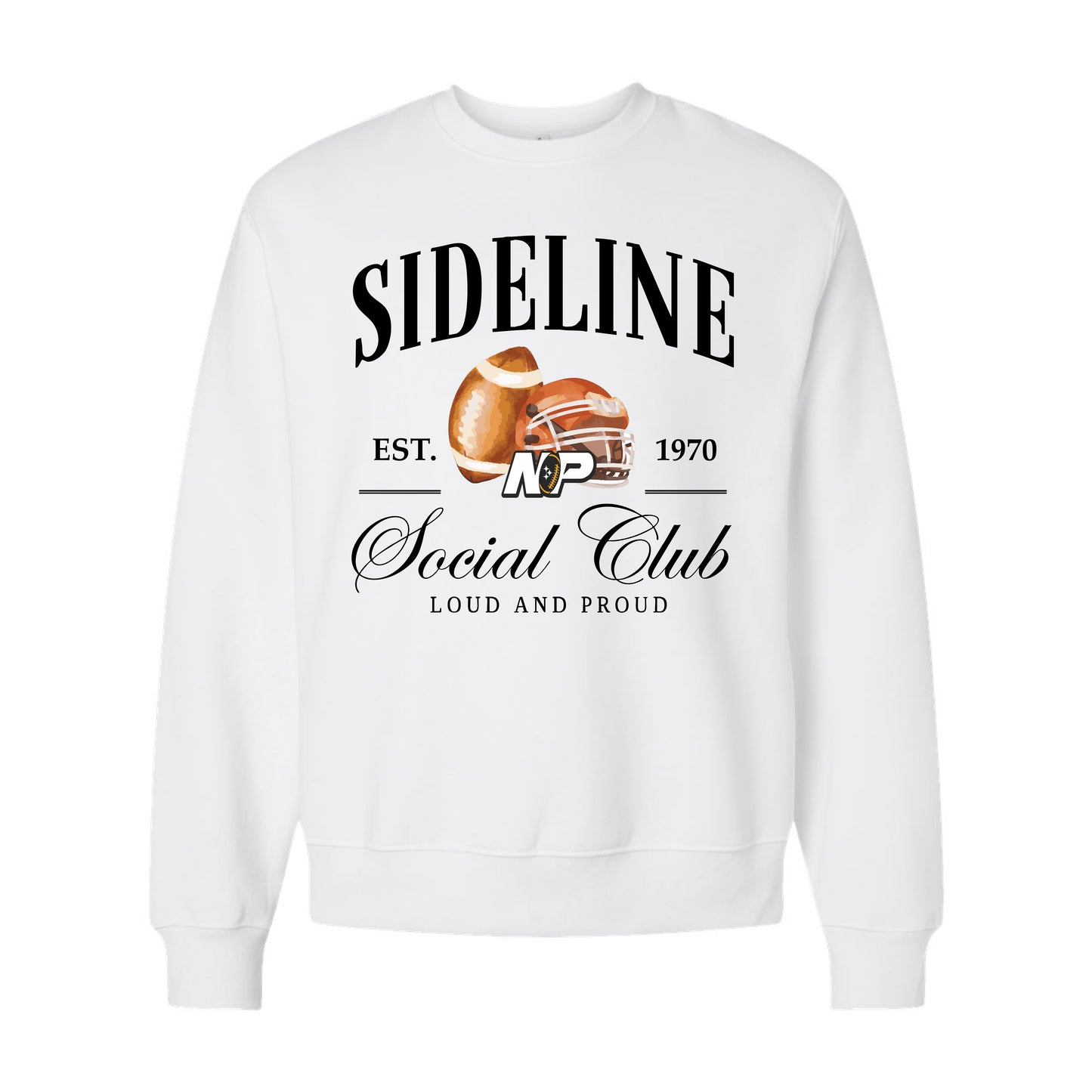 NP Sideline Social Club Unisex 10 oz. Heavyweight Crewneck Sweatshirt 4711