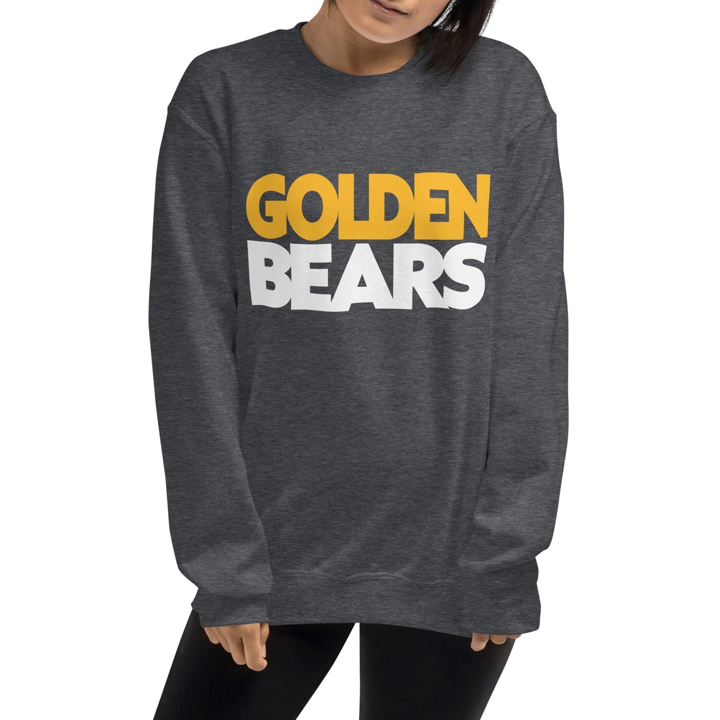 Crewneck Fleece Sweatshirt - Golden Bears Bold