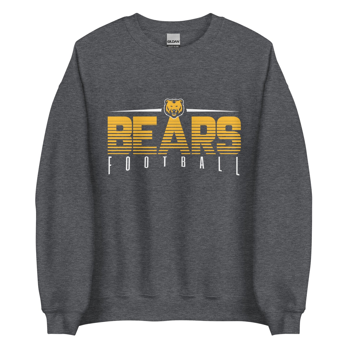 Crewneck Fleece Sweatshirt - Bears Gradient