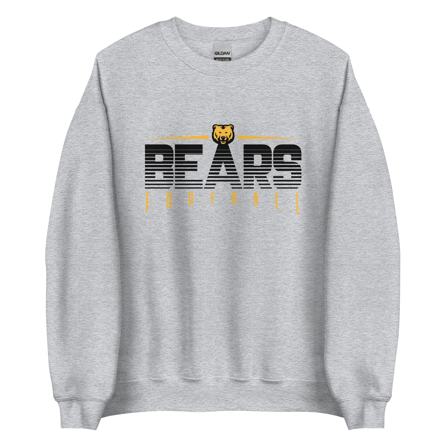 Crewneck Fleece Sweatshirt - Bears Gradient