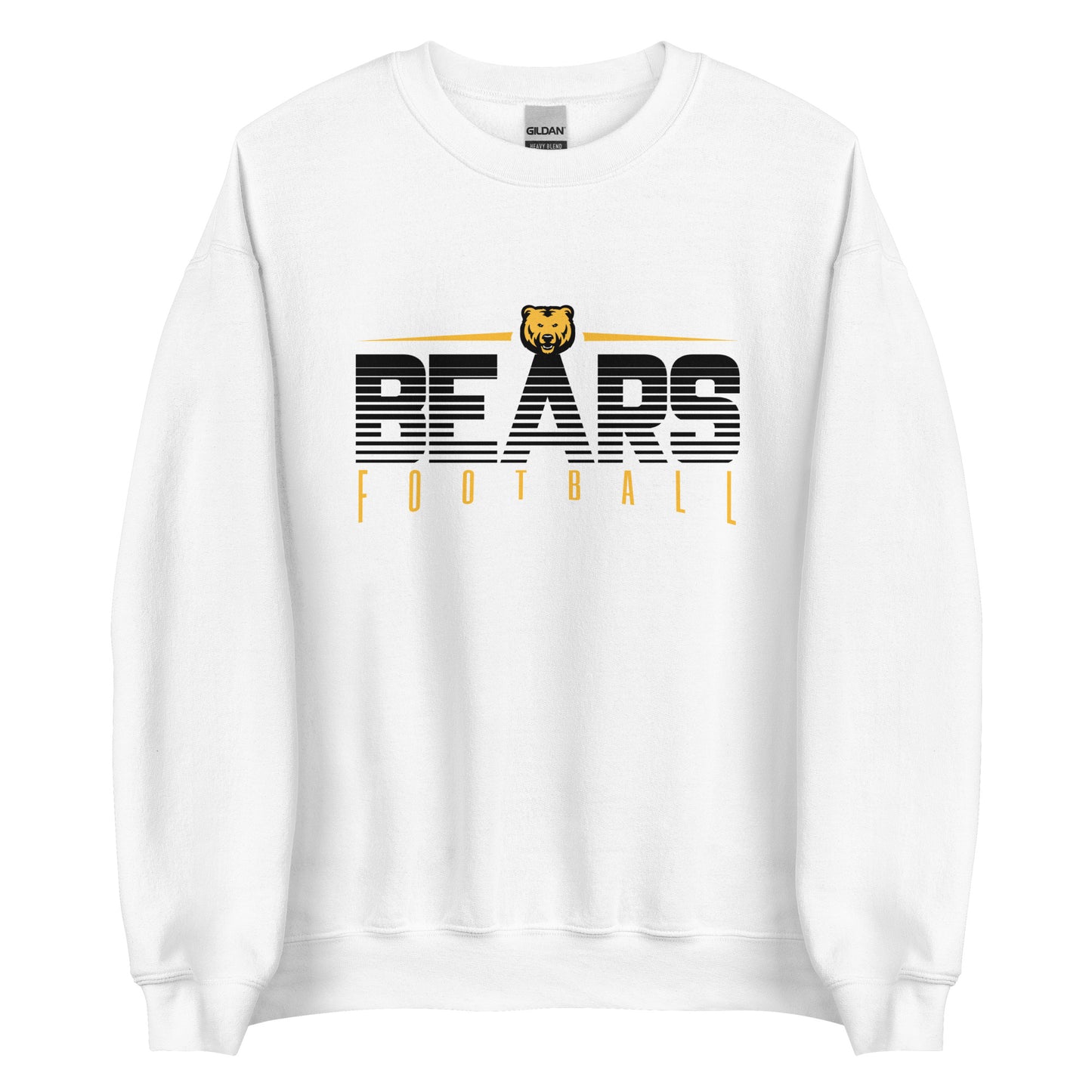Crewneck Fleece Sweatshirt - Bears Gradient