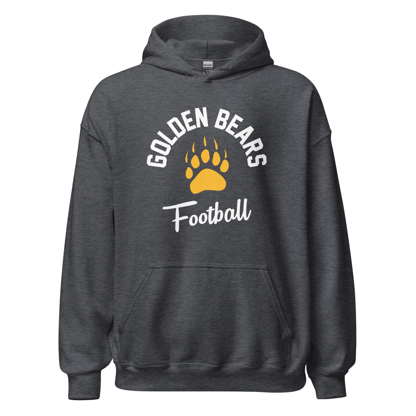Hoodie Fleece Pullover - Golden Paw