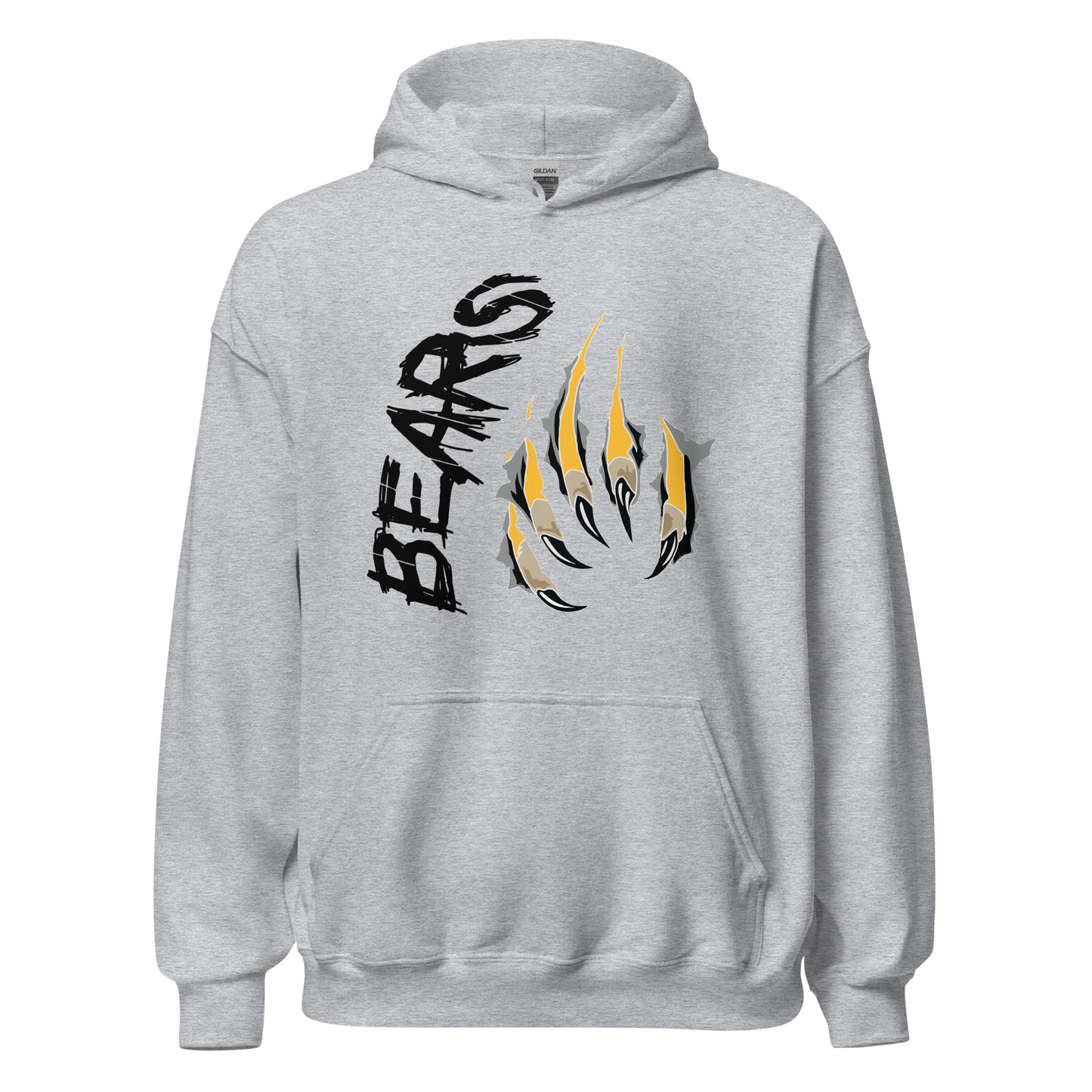 Hoodie Fleece Pullover - Bears Rip
