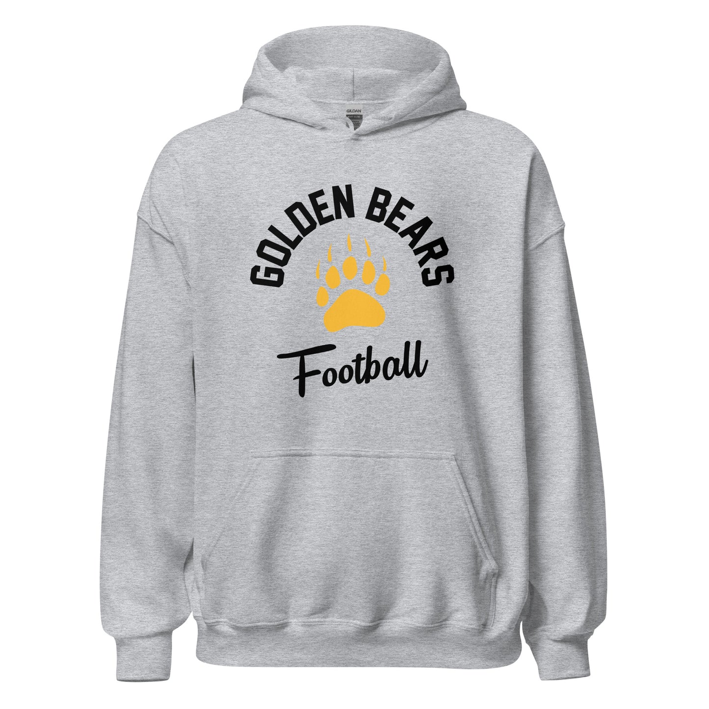 Hoodie Fleece Pullover - Golden Paw