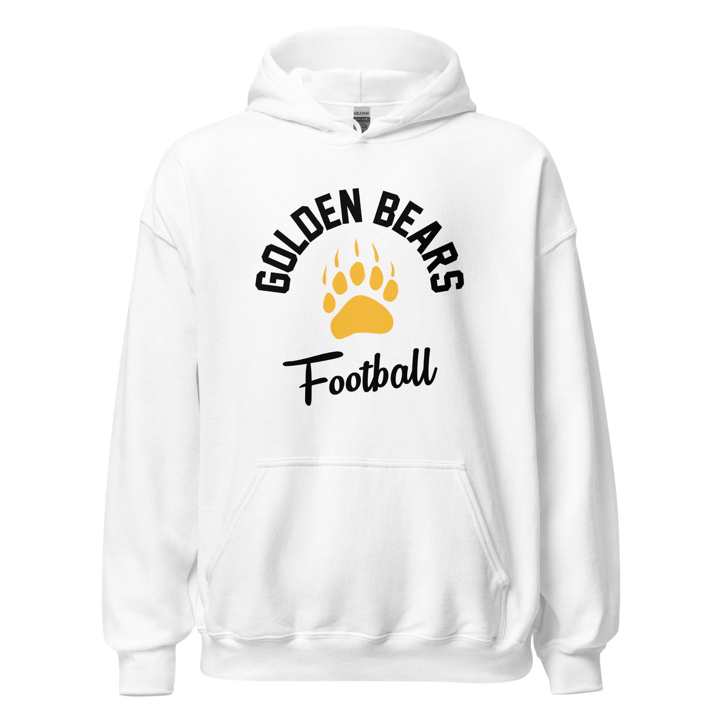 Hoodie Fleece Pullover - Golden Paw