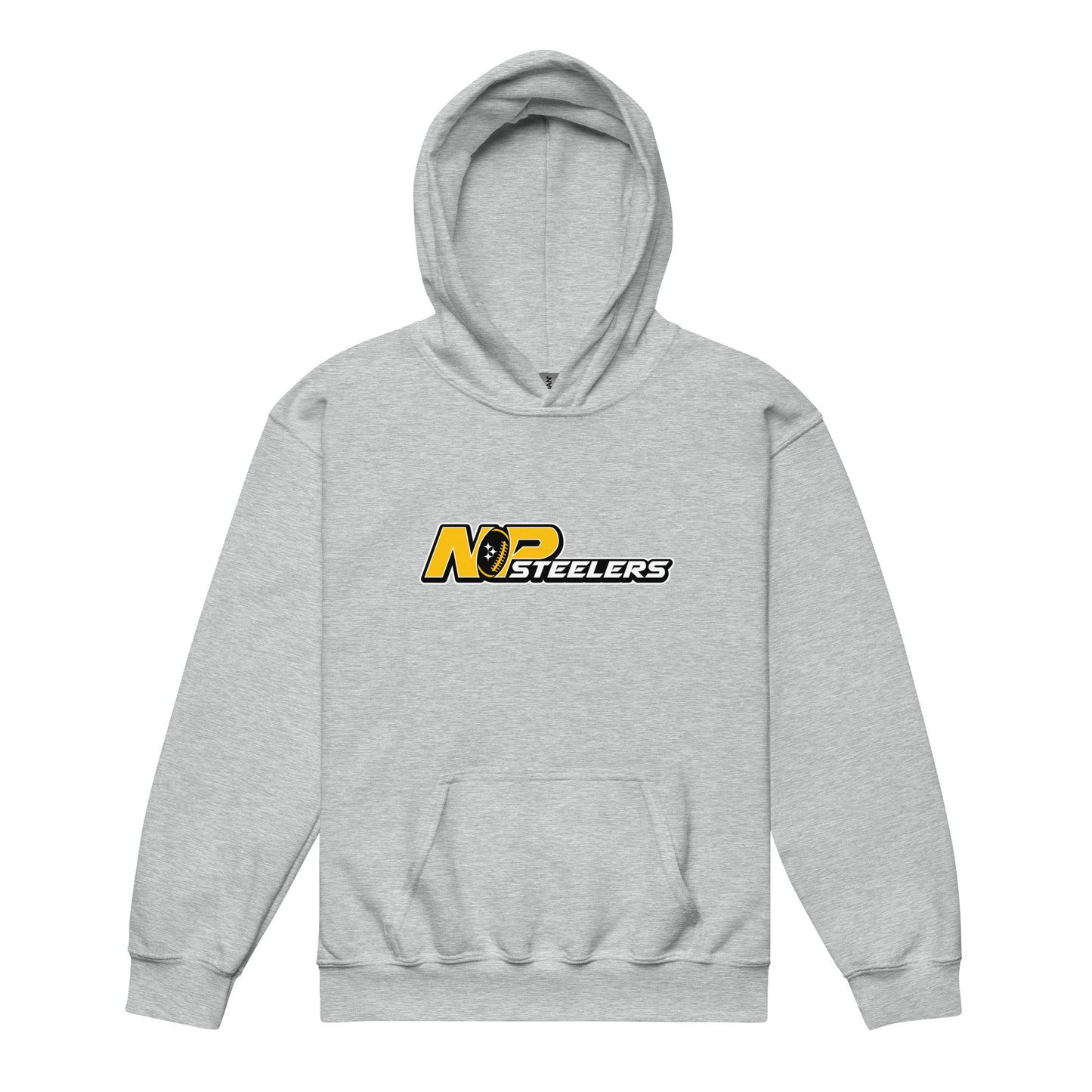 NP Steelers Stacked Youth Heavyweight Hoodie 18500B