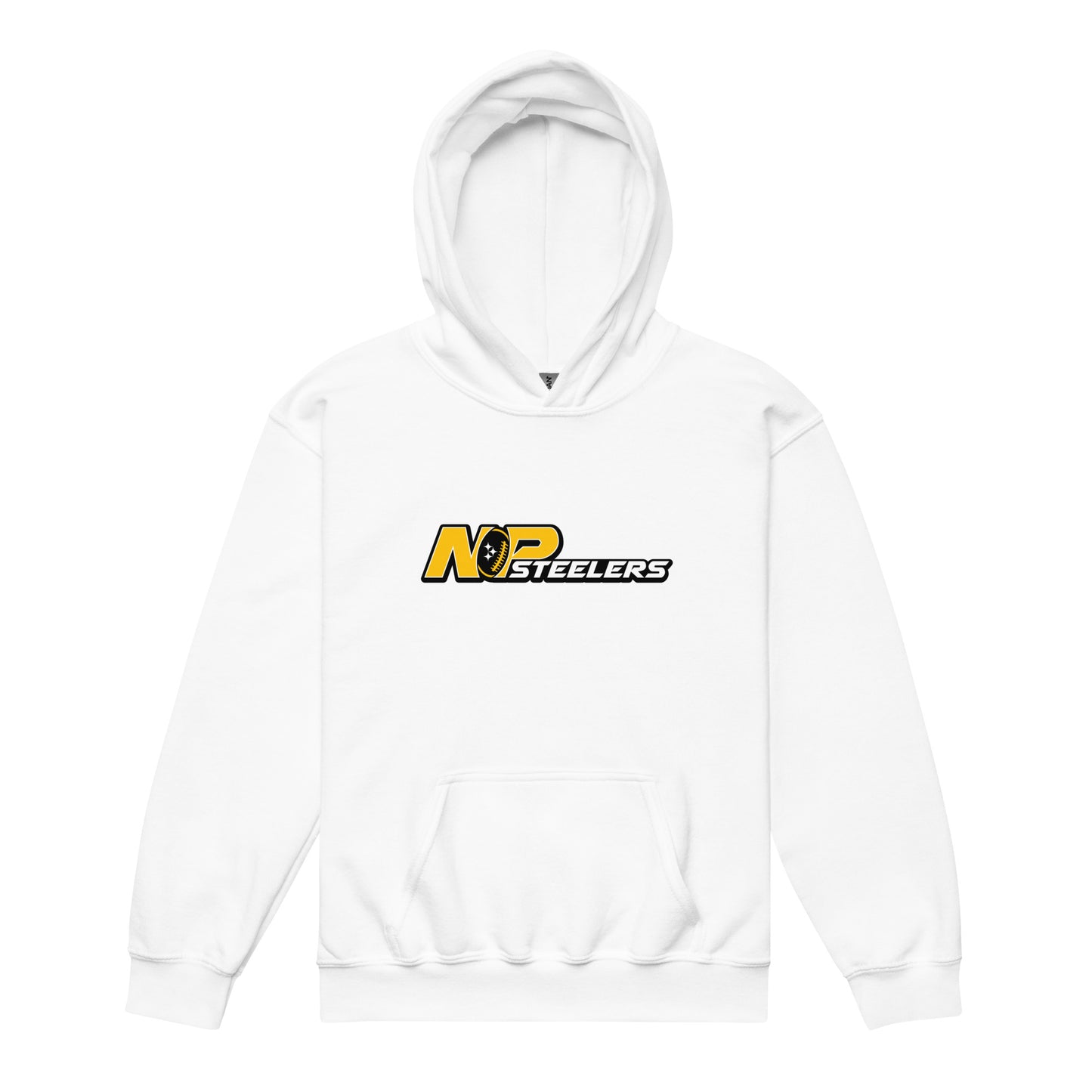 NP Steelers Stacked Youth Heavyweight Hoodie 18500B