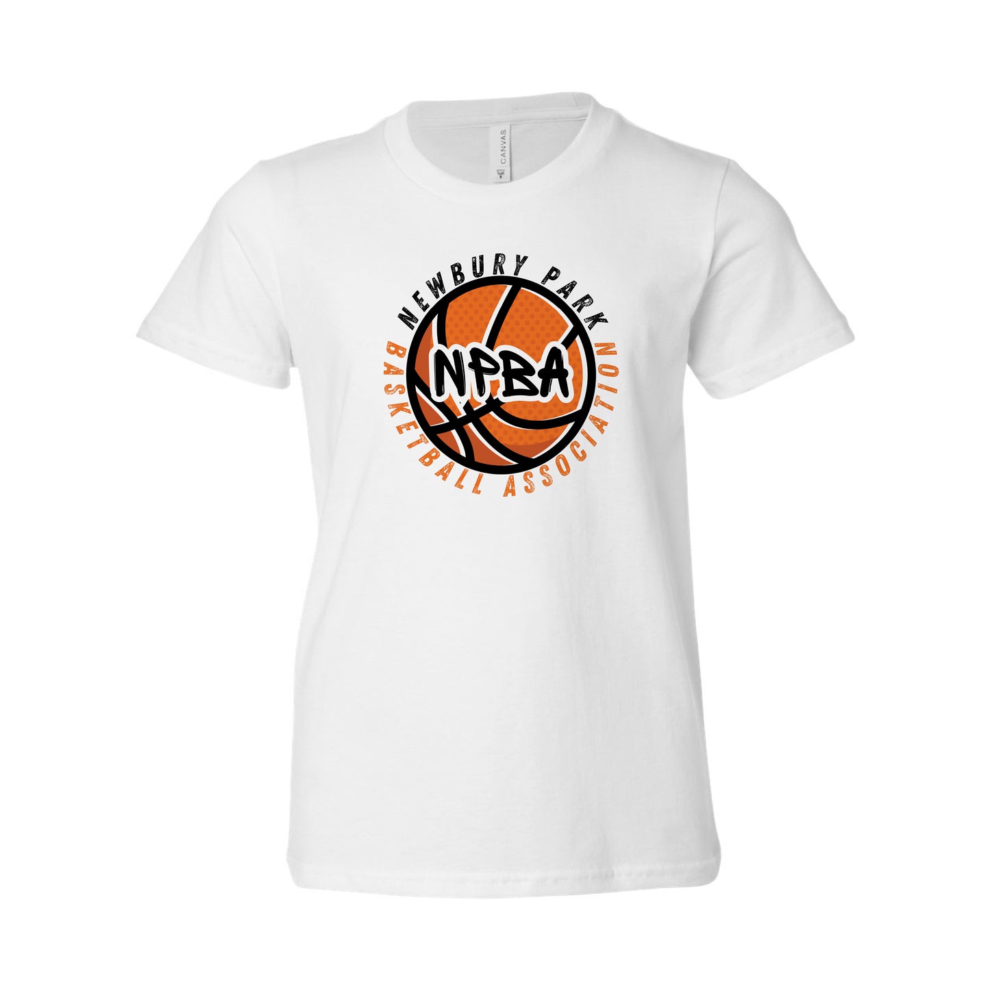 Youth Jersey Tee 3001Y- NPBA Logo