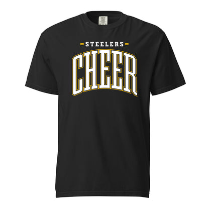 Steelers Cheer Arch Garment Dyed Tee 1717