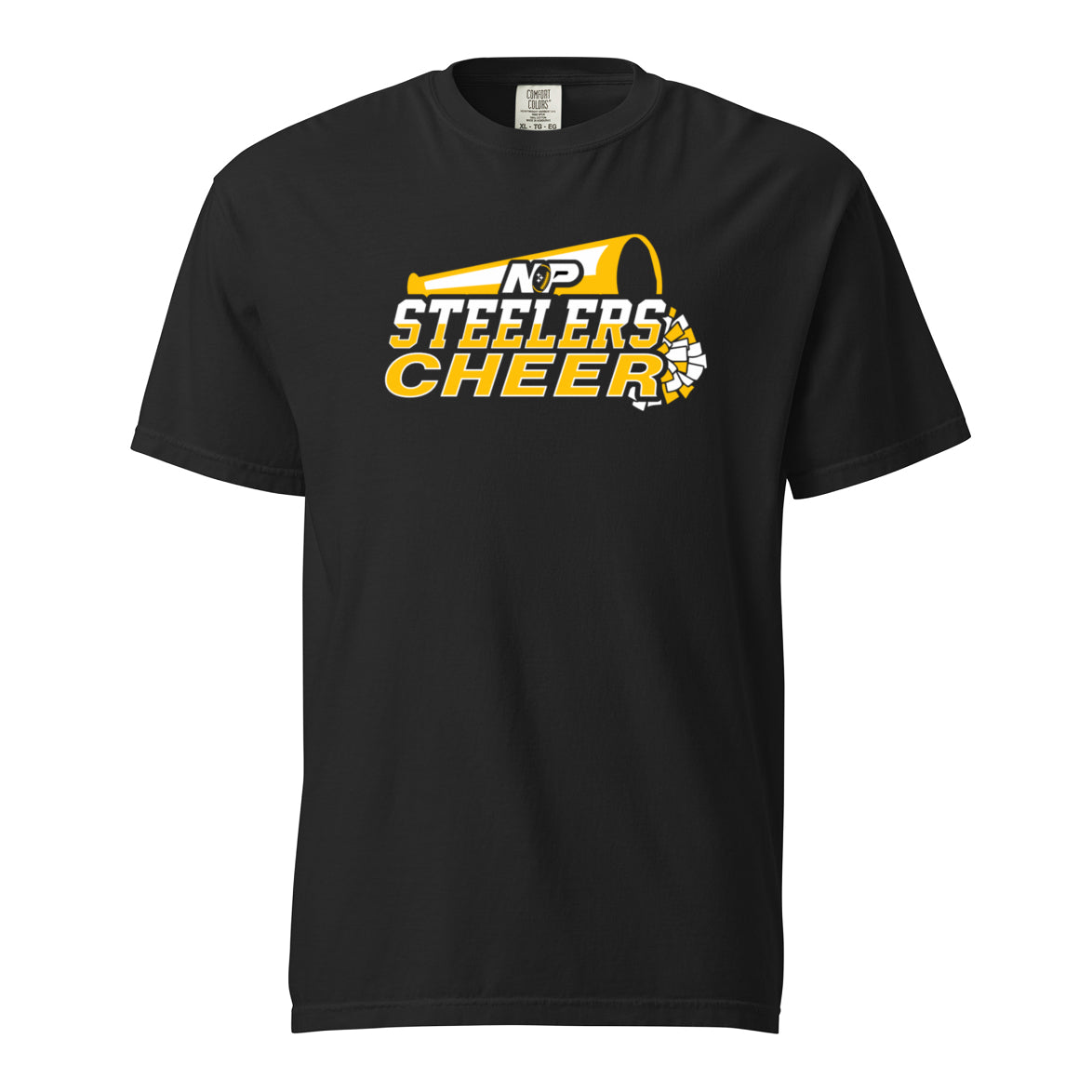 Steelers Cheer Stack Garment Dyed Tee 1717