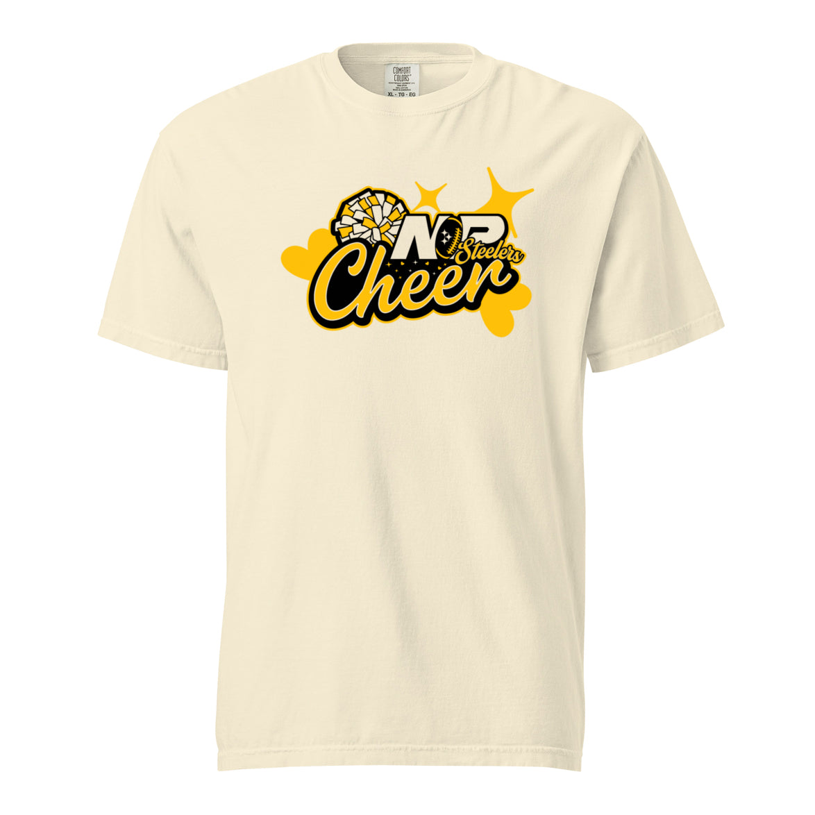 NP Cheer Hearts Garment Dyed Tee 1717