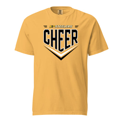 Steelers Cheer Chevron Garment Dyed Tee 1717