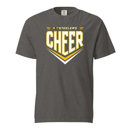 Steelers Cheer Chevron Garment Dyed Tee 1717