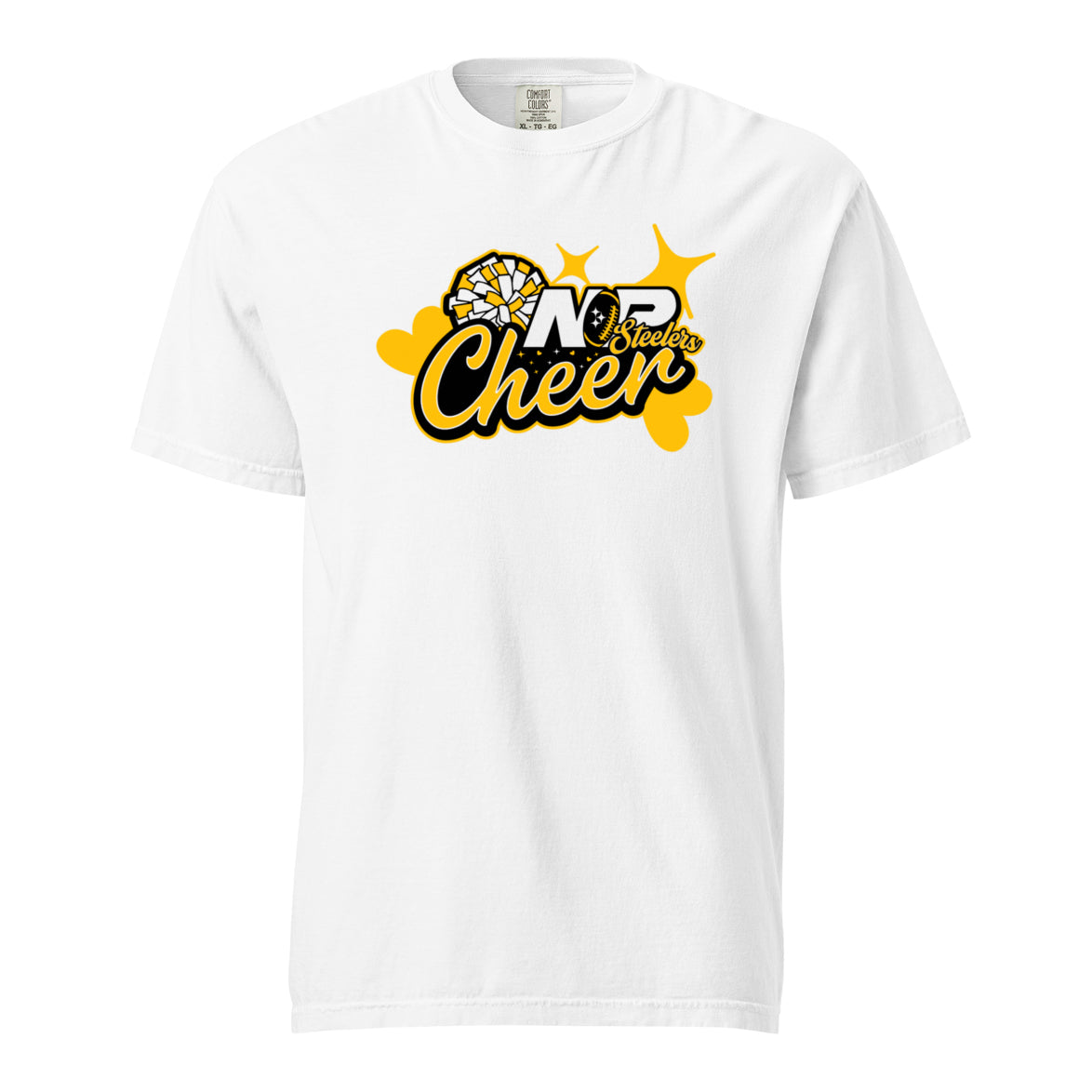 NP Cheer Hearts Garment Dyed Tee 1717